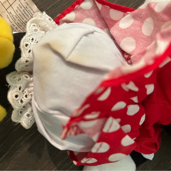 Disney Store Vintage Spirit of Mickey Mouse & Minnie 8"‎ Plush 2 Bean Bag Beanie - Picture 4 of 8